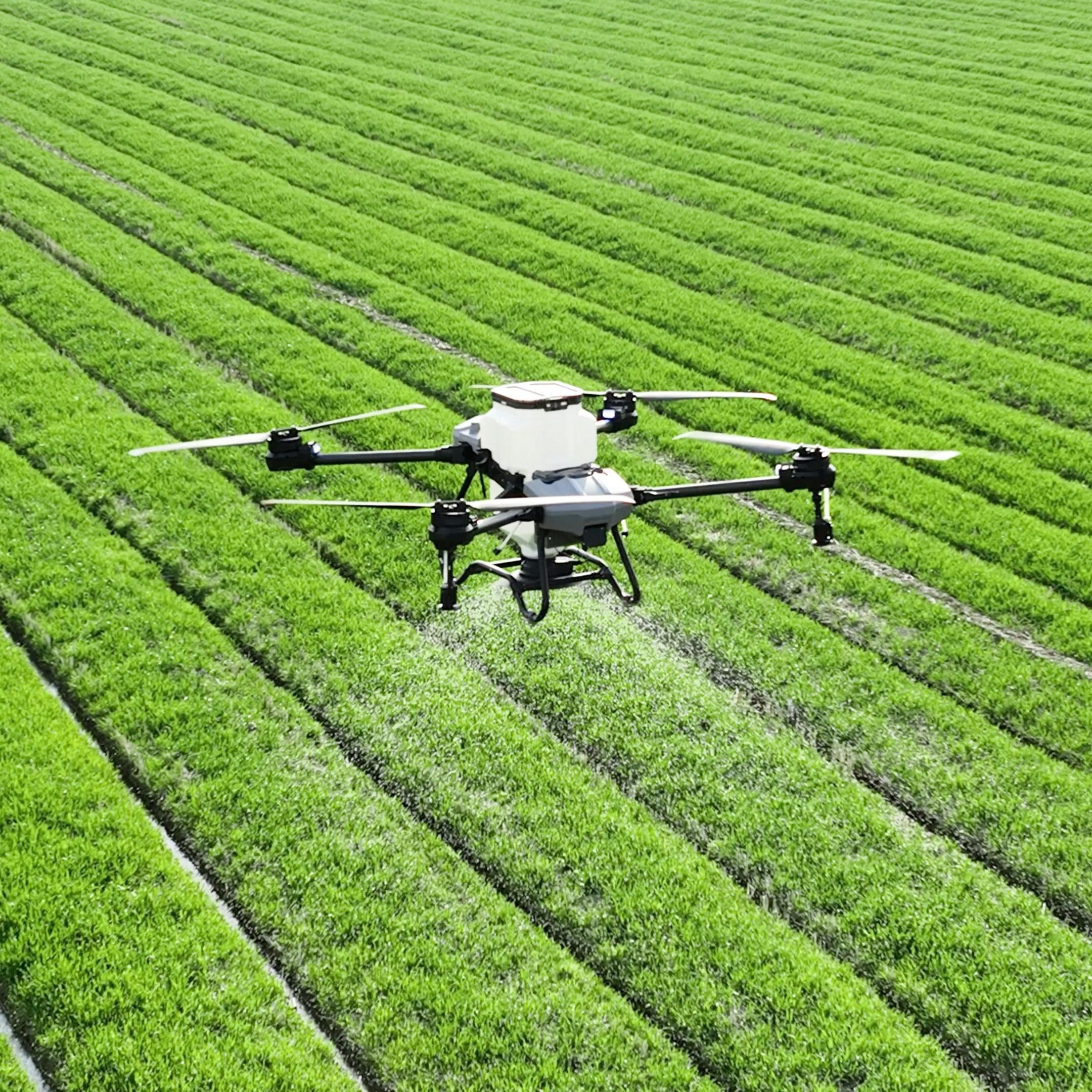 Agricultura de precisión con drones sobre cultivos
